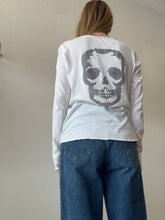 Load image into Gallery viewer, Zadig &amp; Voltaire - Studded Skull LS Tee - White - L
