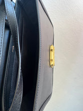 Load image into Gallery viewer, Maje - Clover Clasp Structured Crossbody Bag - Black - S
