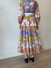 Load image into Gallery viewer, Zimmermann - The Pattie Wrap Midi Dress - Multi  Florals - 2 - RRP$895
