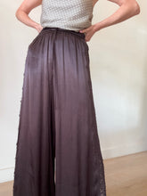 Load image into Gallery viewer, Flannel - Lace Side panel Pants - Brown - 0
