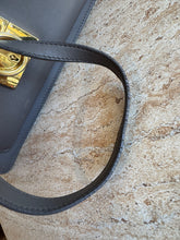 Load image into Gallery viewer, Salvatore Ferragamo - Aileen Leather Shoulder Bag - Dusty Grey - S
