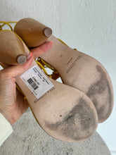 Load image into Gallery viewer, Ulla Johnson - Ball Heels Shoes - Yellow - 39 - RRP $1050
