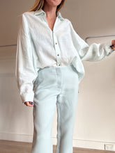 Load image into Gallery viewer, Zimmermann - Oversized Shirt - Mint - 0 - RRP $795
