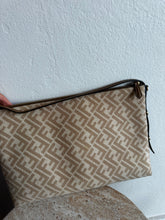 Load image into Gallery viewer, Fendi - Monogram Woollen Clutch - Beige - M
