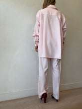 Load image into Gallery viewer, The Frankie Shop - Geogia Fluid Shirt (XXS/XXXS) &amp; Tansy Wide LegPants (S) - Pink - S
