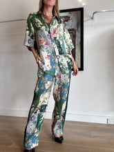 Load image into Gallery viewer, Alemais - Loretta Floral Print Shirt &amp; Pants Set - Green  - 8

