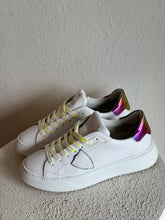Load image into Gallery viewer, Philippe Model - Sneaker - White/ Multi Colour Back - 39
