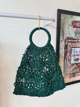 Load image into Gallery viewer, Zimmermann - Macrame Tote Bag - Forrest Green - M - RRP$595
