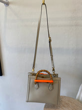 Load image into Gallery viewer, Gucci - Diana small Tote Bag - Ivory w orange band - M - RRP$6,450
