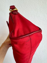Load image into Gallery viewer, Vintage Prada - Nylon Tessuto Pochette Shoulder Bag - Red - S
