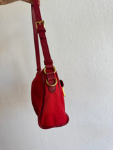 Load image into Gallery viewer, Vintage Prada - Nylon Tessuto Pochette Shoulder Bag - Red - S
