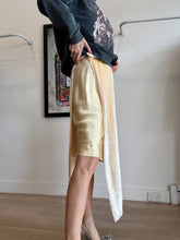 Load image into Gallery viewer, Kit X - Velvet/Silk Skirt - Yellow - 8
