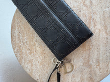 Load image into Gallery viewer, Christian Dior - Cannage  Studded Leather Long Wallet/Clutch Bag - Black - S
