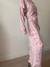 Load image into Gallery viewer, Raey - Silk Floral Midi Dress - Pink w small florals - 10

