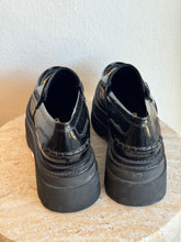 Load image into Gallery viewer, Alexander Wang - CARTER MID-HEEL LUG Loafers - Black - 40 - RRP$760
