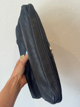 Load image into Gallery viewer, Jimmy Choo - Studded Zulu Perforated Leather Clutch - Black

