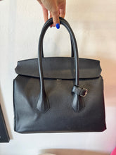 Load image into Gallery viewer, Bally - Sommet Tote Leather Bags - Black - M - RRP$2,450

