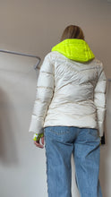 Load image into Gallery viewer, Bogner -  Callie-D Puffer - White w neon yellow - 36  - RRP$2,499
