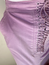 Load image into Gallery viewer, Alex Perry - Corduroy mini skirt
W shimmer - Size 6 -RRP $1,100
