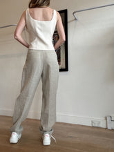 Load image into Gallery viewer, Viktoria &amp; Woods - Linen Pants - Natural - 8
