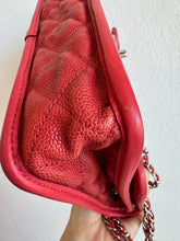 Load image into Gallery viewer, Chanel - Caviar French Riviera Flap ShoulderBag - Coral - S
