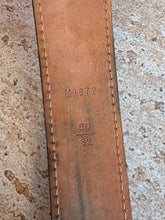 Load image into Gallery viewer, Louis Vuitton - Canvas Cabochon Logo Belt - Monogram - 80/32
