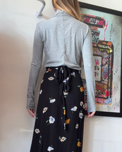 Load image into Gallery viewer, Vince - LS Ribbed Turtle Neck Top - Grey Marle - M - bnwt - RRP$299
