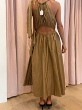 Load image into Gallery viewer, Aje - Dress - Tan Henriette Strap Midi - 6
