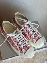 Load image into Gallery viewer, Dior - Walk'n'Sneaker Oblique Embroidered Sneakers - Pink- 36 -RRP$1650
