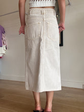 Load image into Gallery viewer, Isabel Marant -  Denim Skirt - Stone - 36

