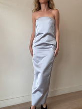 Load image into Gallery viewer, 16arlington - Blaise Strapless Satin Maxi Dress - Ice Lavender - 6 - NWT - RRP$1880
