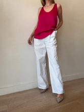 Load image into Gallery viewer, P. Johnson - Poplin Pants - White - 1- bnwt - RRP$495
