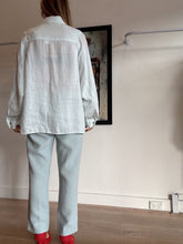 Load image into Gallery viewer, Zimmermann - Oversized Shirt - Mint - 0 - RRP $795
