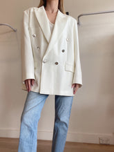 Load image into Gallery viewer, Massimo Dutti - Oversize Jacket - Ivory - 10 - NWT - RRP$870
