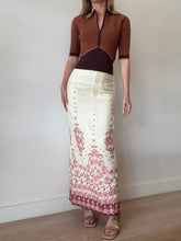 Load image into Gallery viewer, Alemais - Wilder Knit Polo Top - Brown - M - rrp$350
