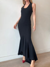 Load image into Gallery viewer, Carla Zampatti - Fish tale Column Maxi Dress - Black - 6

