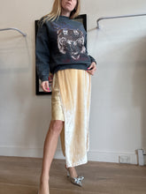 Load image into Gallery viewer, Kit X - Velvet/Silk Skirt - Yellow - 8
