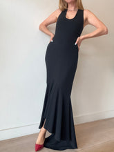 Load image into Gallery viewer, Carla Zampatti - Fish tale Column Maxi Dress - Black - 6
