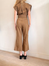 Load image into Gallery viewer, Zimmermann - Safari Virgin Wool Jumpsuit w Belt  - Brown - 0
