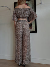 Load image into Gallery viewer, Zimmermann - Top &amp; Pant Set - Cherry Print  - 0
