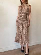 Load image into Gallery viewer, Shona Joy - Ambar Sleeveless Open Back Midi Dress - Brown - 10 - RRP $395
