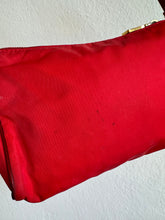 Load image into Gallery viewer, Vintage Prada - Nylon Tessuto Pochette Shoulder Bag - Red - S
