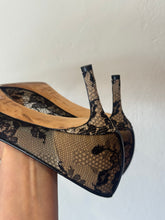 Load image into Gallery viewer, Jimmy Choo - Romy Lace Pumps - Black Lace - 38
