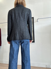 Load image into Gallery viewer, Chanel - Single Button Jacket - Grey Tweed - 44
