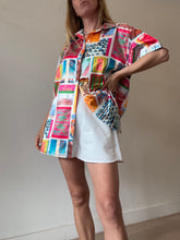 Load image into Gallery viewer, Eliya The Label - Monaco Post Card Shirt - Multi - S
