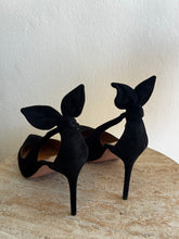 Load image into Gallery viewer, Aquazzura - Deneuve Pumps - Black  Suede - 39 - RRP $1400
