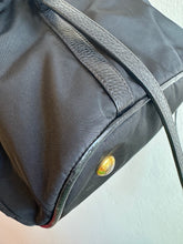 Load image into Gallery viewer, Prada - Tessuto Nylon &amp; Leather Bauletto Bag - Black - M
