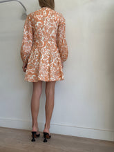 Load image into Gallery viewer, Zimmermann - Peggy Scallop PaIsley Print Mini Dress - Orange - 1 - NWT - RRP $695
