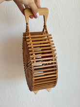 Load image into Gallery viewer, Cult Gaia - Mini Zaha Bamboo Bag - Natural - w box
