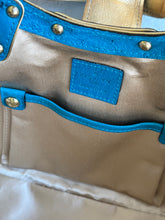 Load image into Gallery viewer, Louis Vuitton - Suede/Ostrich Theda Bag - Teal - M
